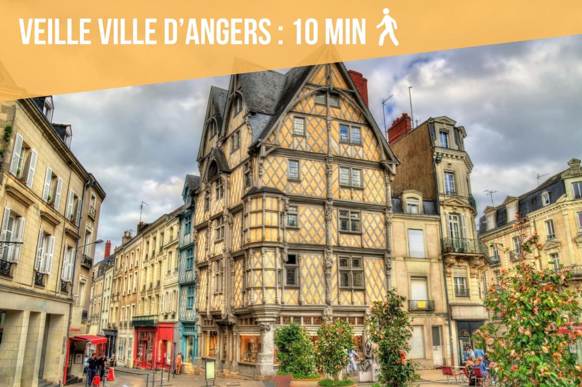 Appartement Coeur De Ville Angers Exterior foto